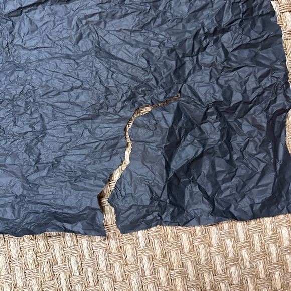 Jo Malone London Empty Paper Gift Bag Black Rope Handles 9x7x3.5” Black Tissue - Picture 6 of 7